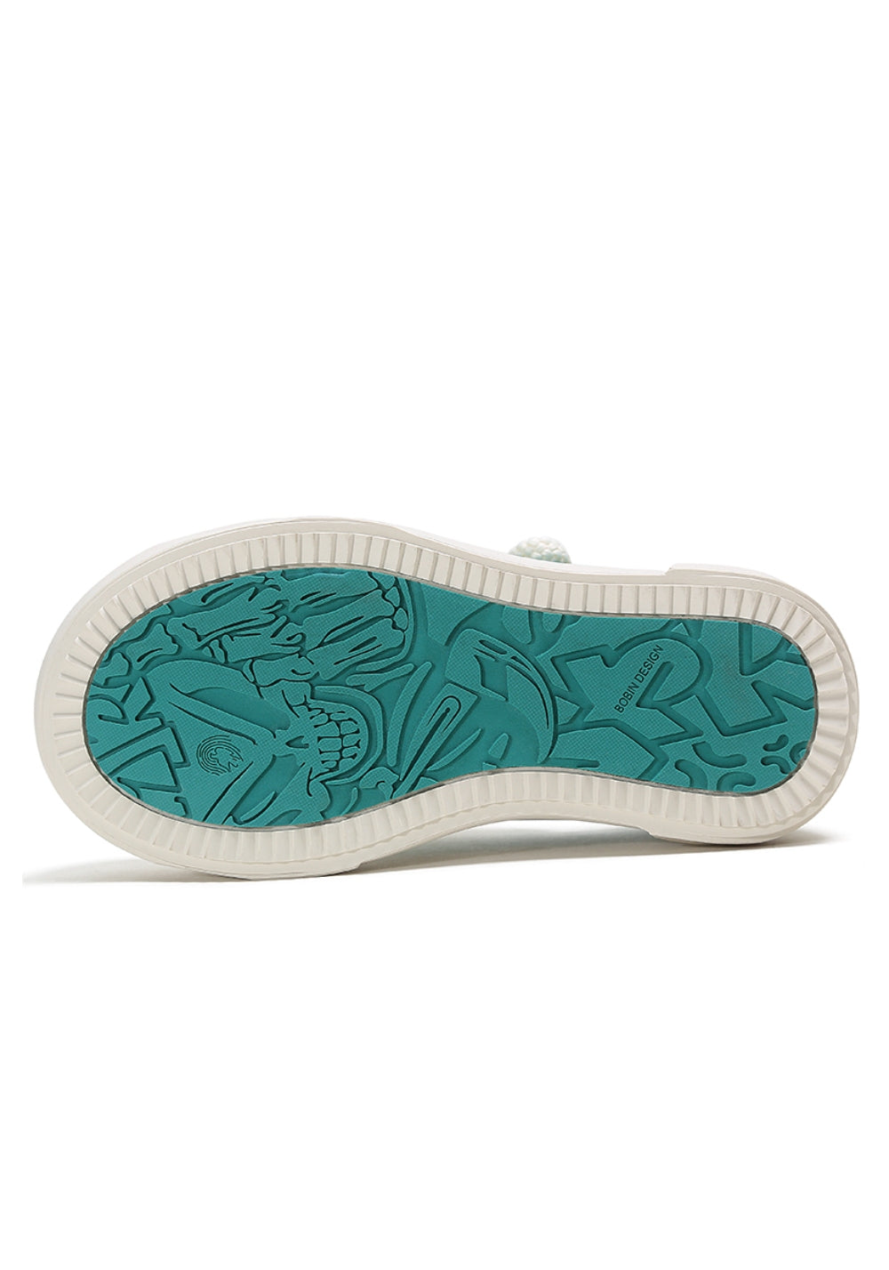 Denim Bare Look Washed Platform Sneakers - Skipkicks
