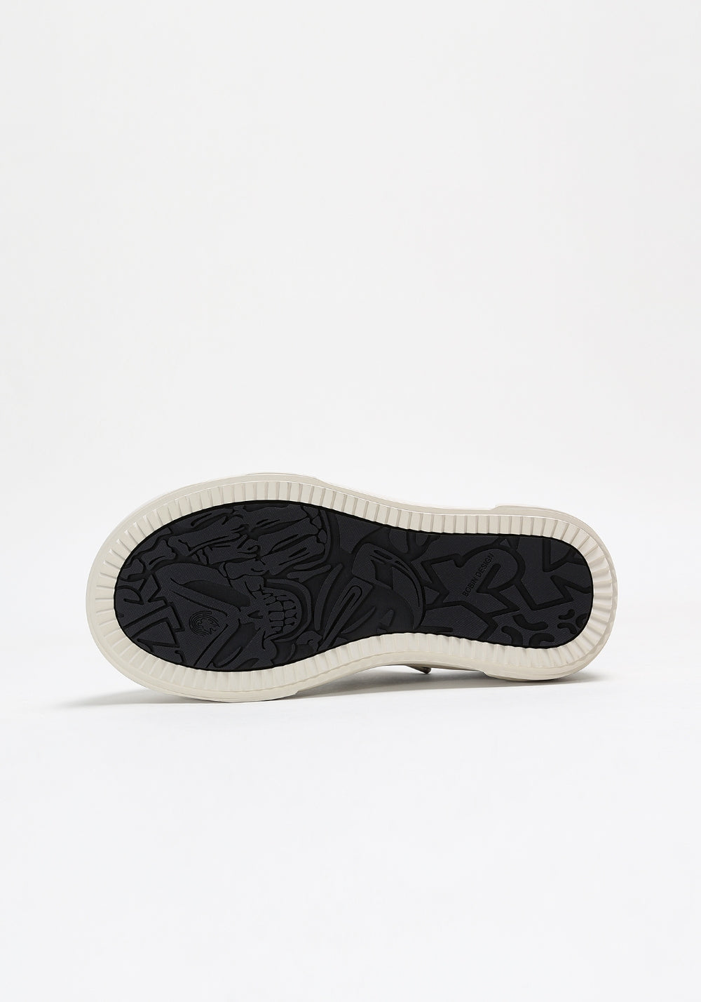 Denim Bare Look Washed Platform Sneakers - Skipkicks