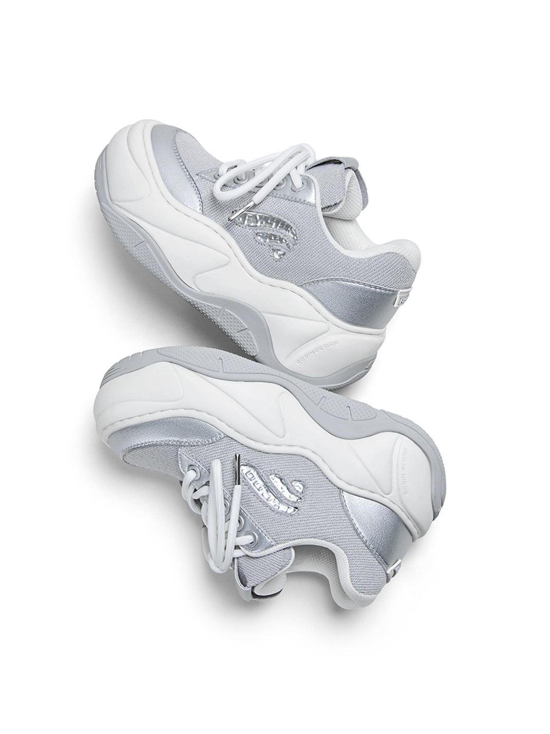 Black WiFi 2.0 Wave Canvas Platform Sneakers - Skipkicks