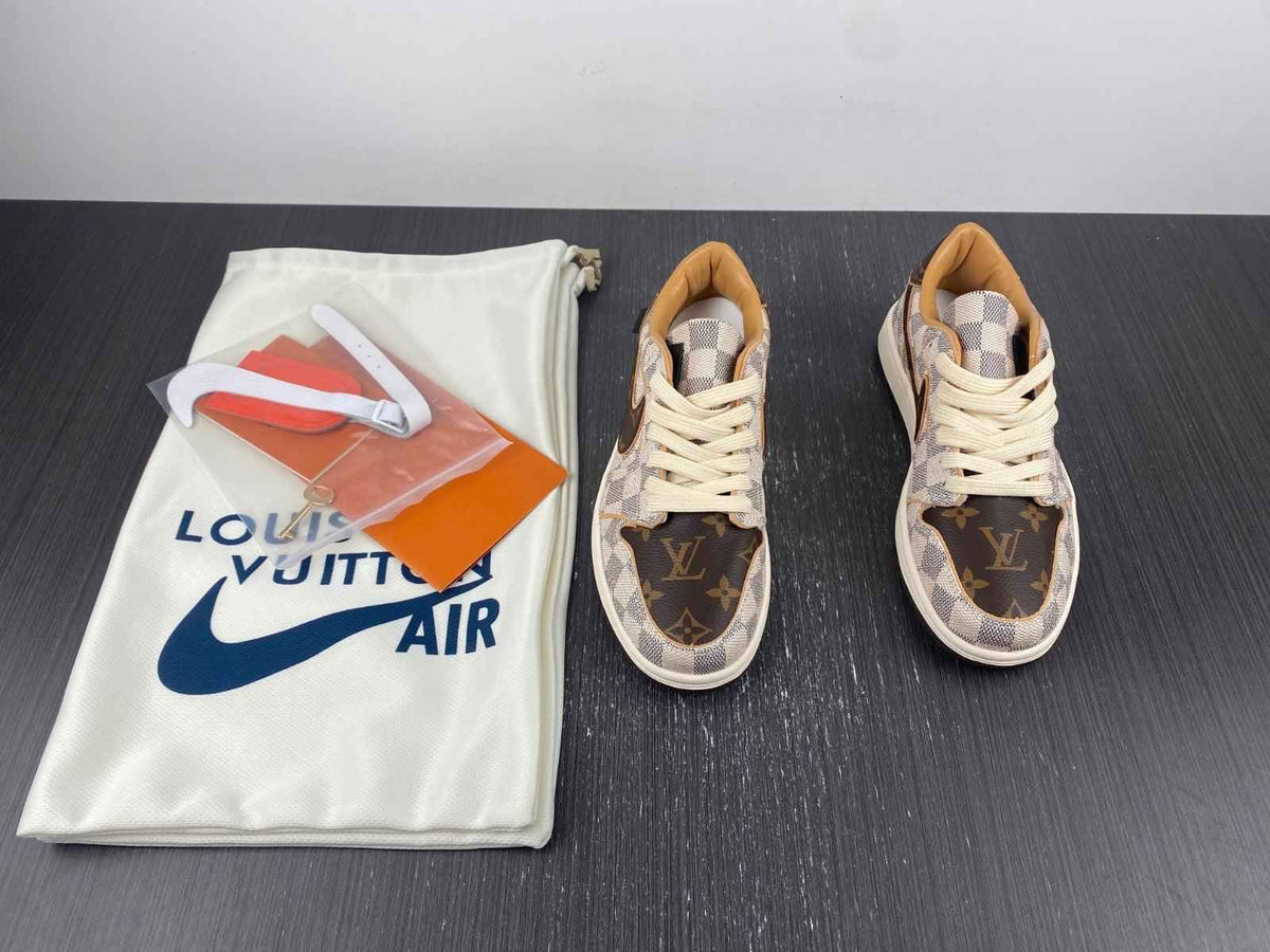 Custom Air Force 1 Monogram Low Surgeon Los Angeles Wolvess