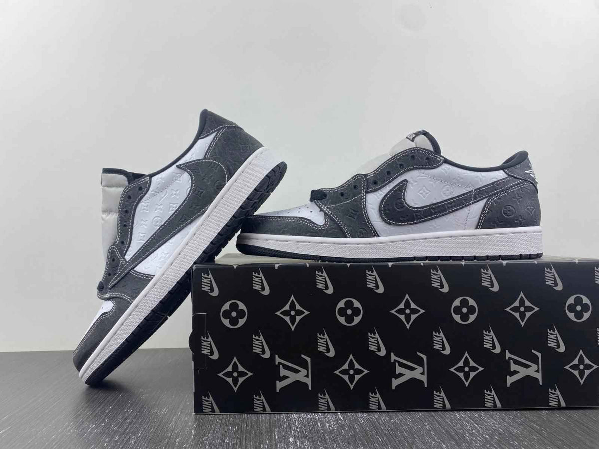 Custom Air Jordan 1 x Monogram dl2211-001 - Exclusive Sneakers