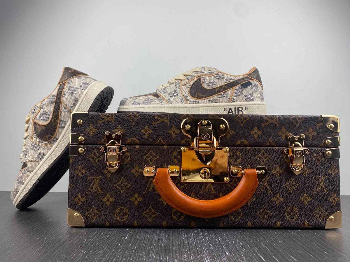 Custom Air Force 1 Monogram Low Surgeon Los Angeles Wolvess
