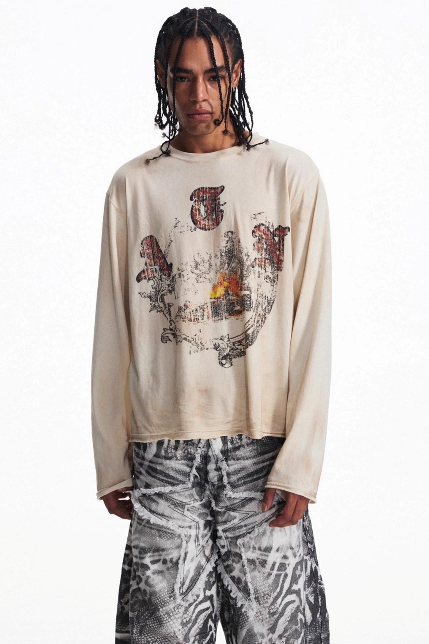 Men's Vintage Crew Neck T-Shirt