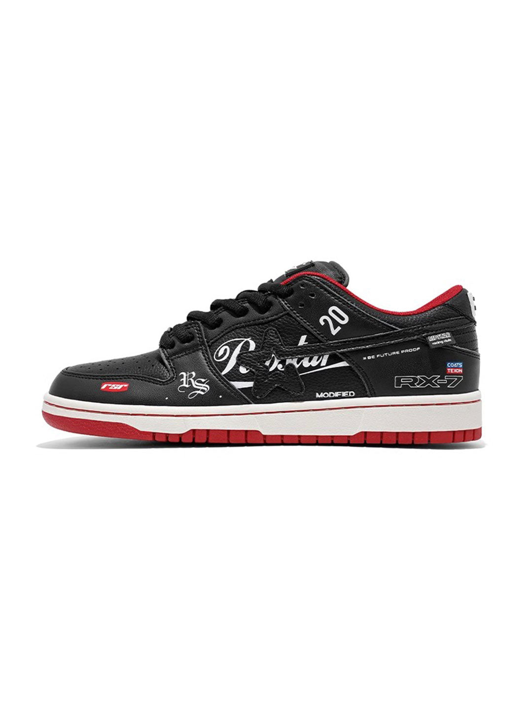 Explosion Star Low-Top Skate Sneakers - Skipkicks