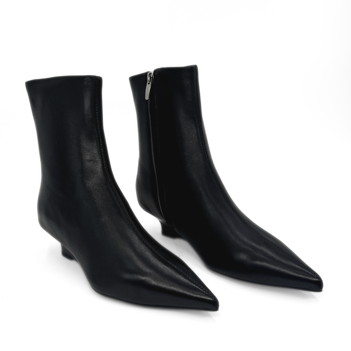 Jody Leather Wedge Boots