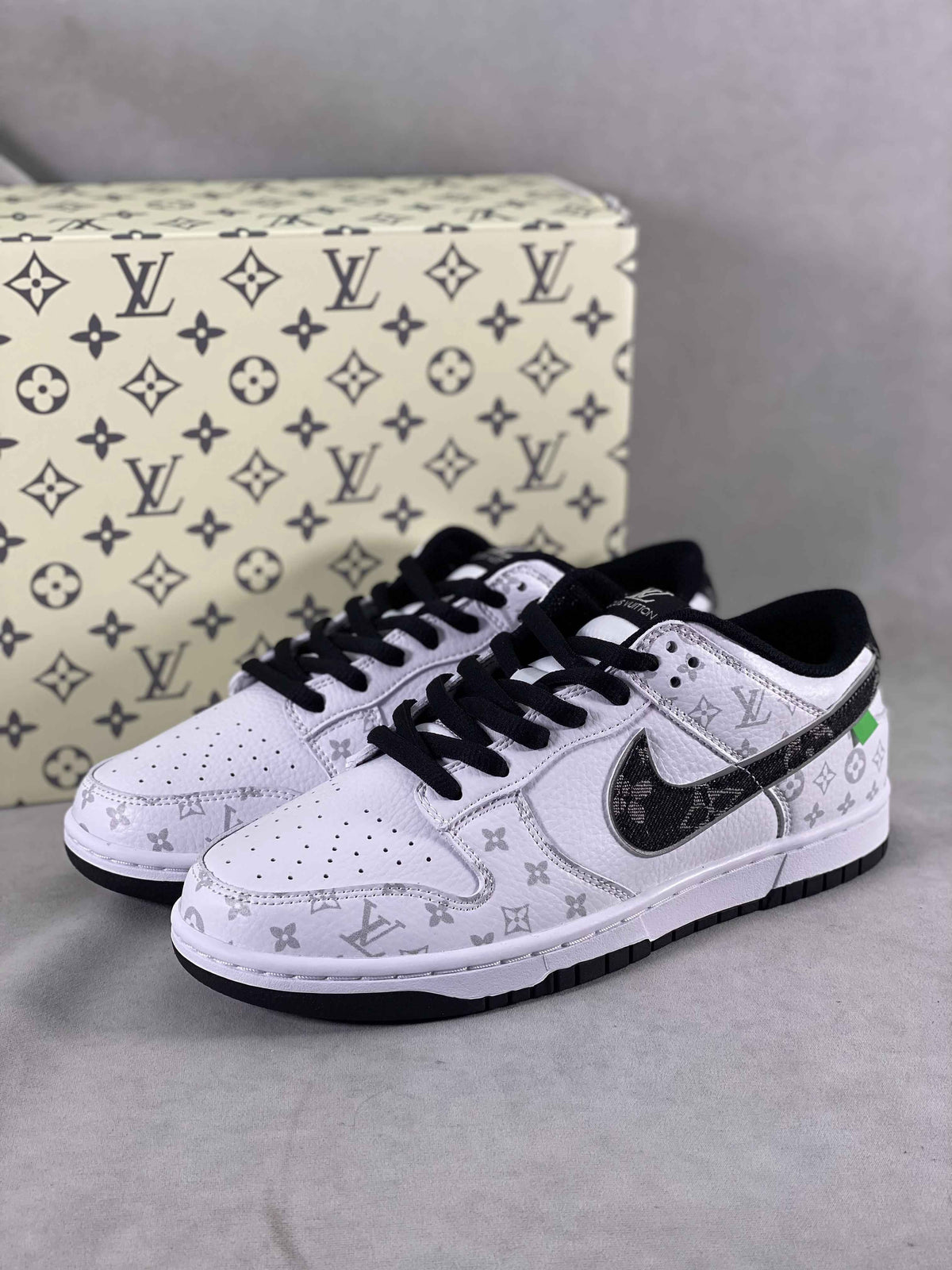 Custom SB Dunk Low x Monogram 0526 591 SneakerNational