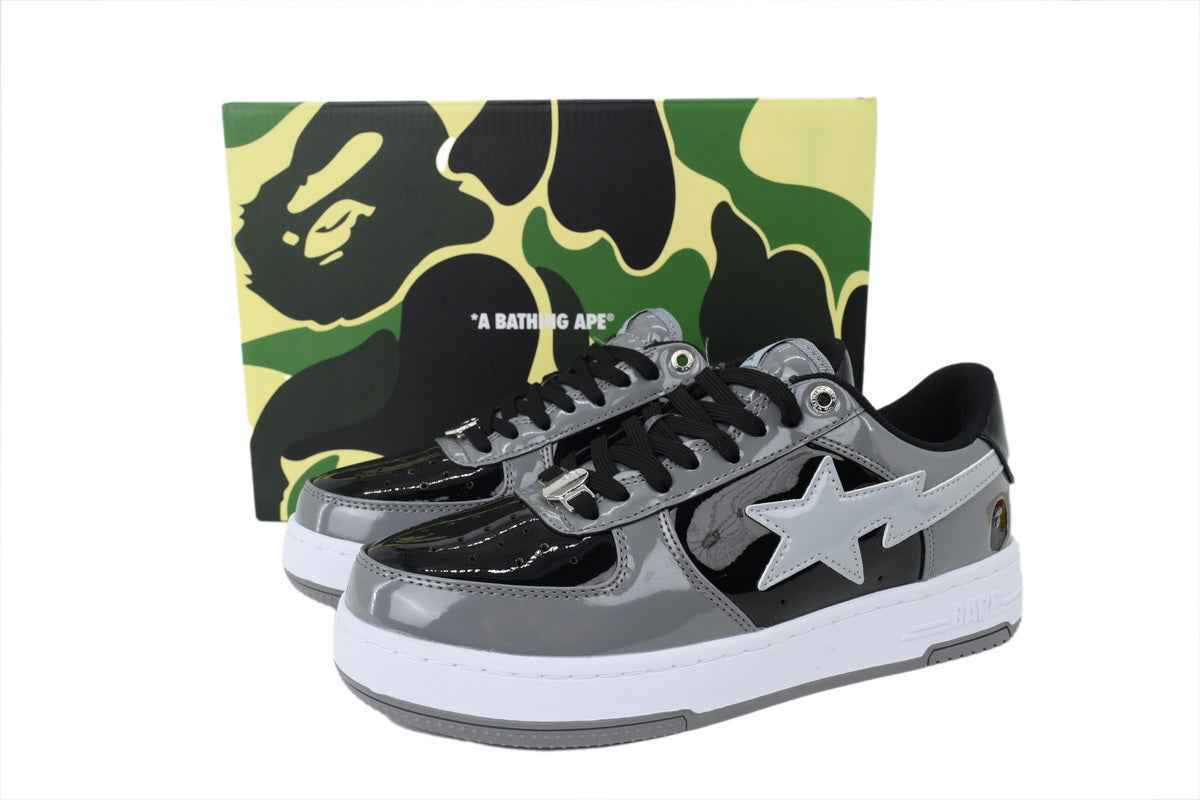 BATHING APE Carbon Ash Black And White