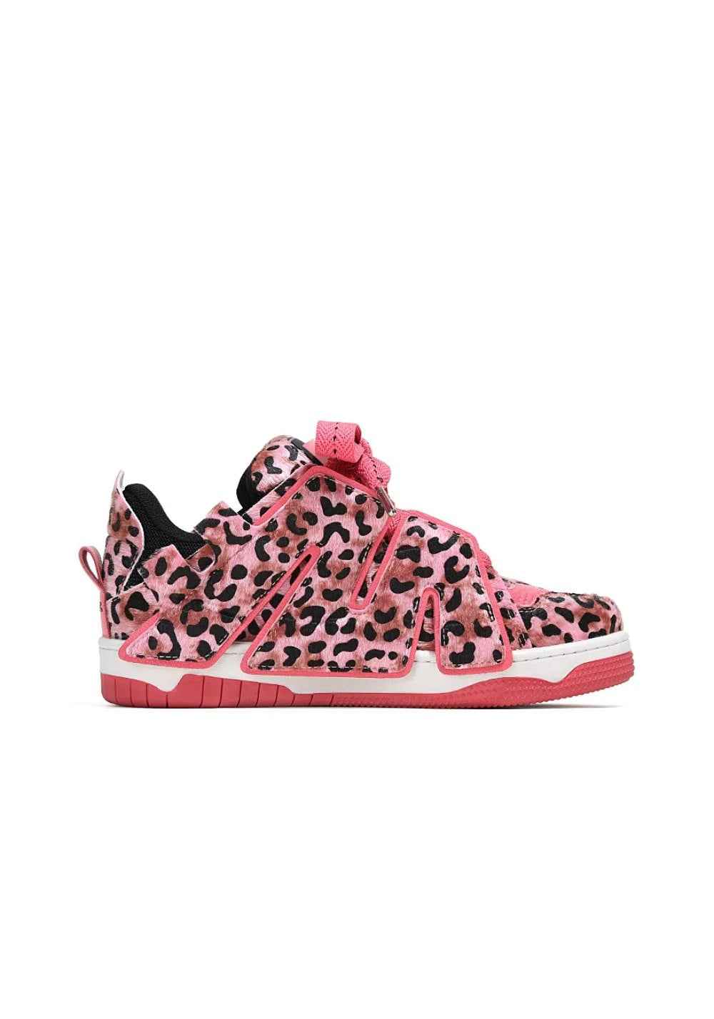 Leopard Low-Top Skate Sneakers