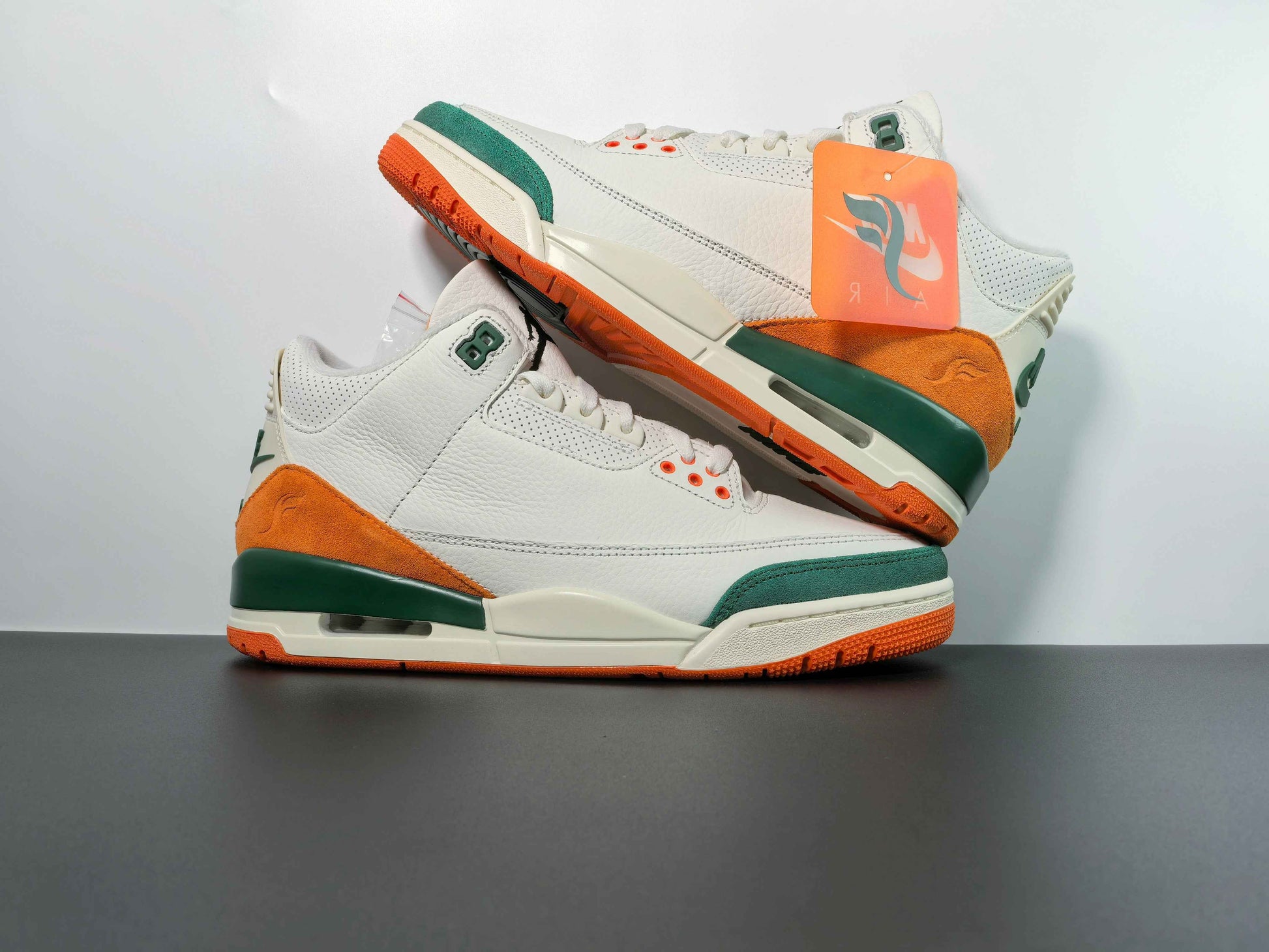 Miami Labor Edition Retro 3 - Limited Artisan Streetwear High-Tops