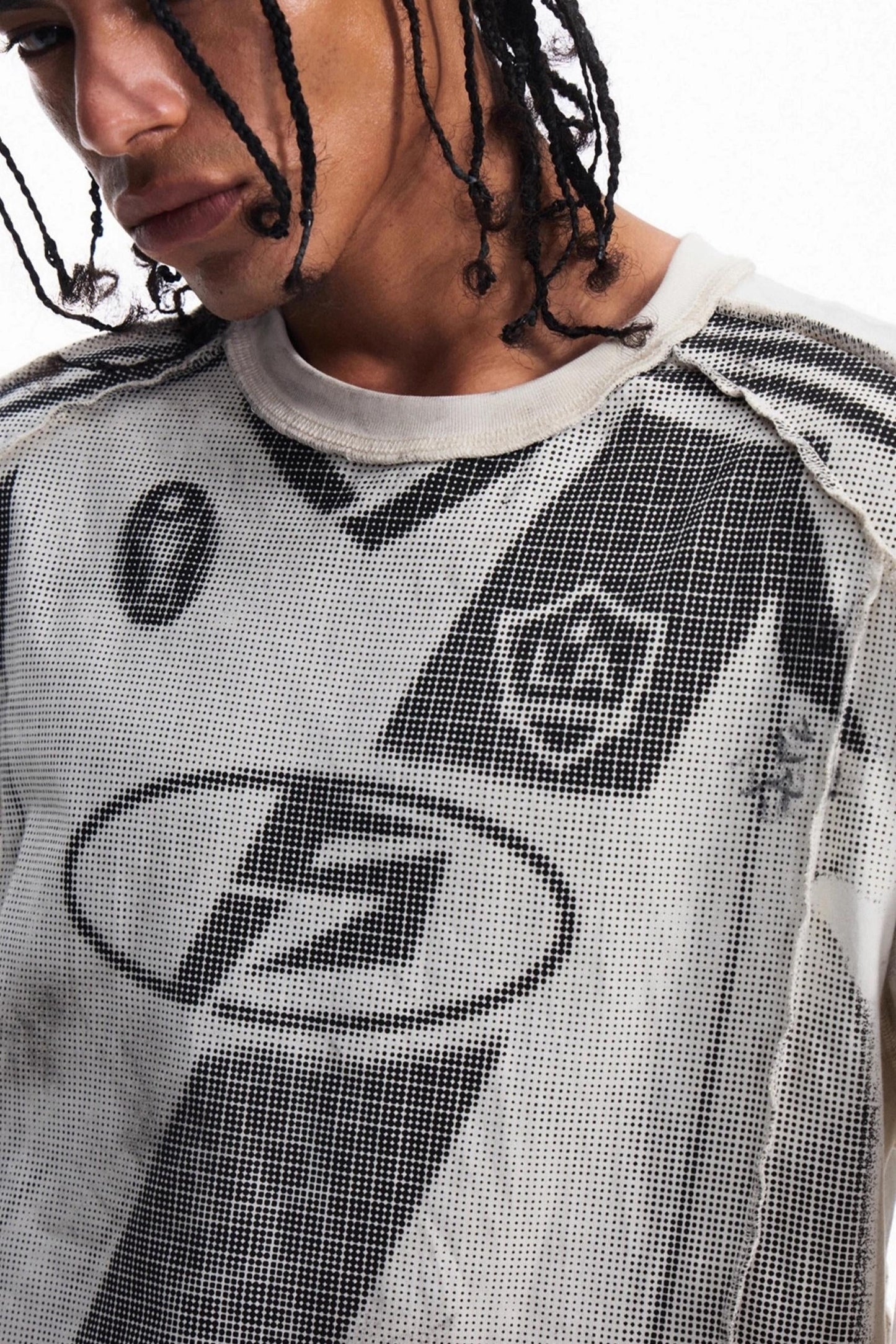 Men's Sporty Loose Crewneck Tee