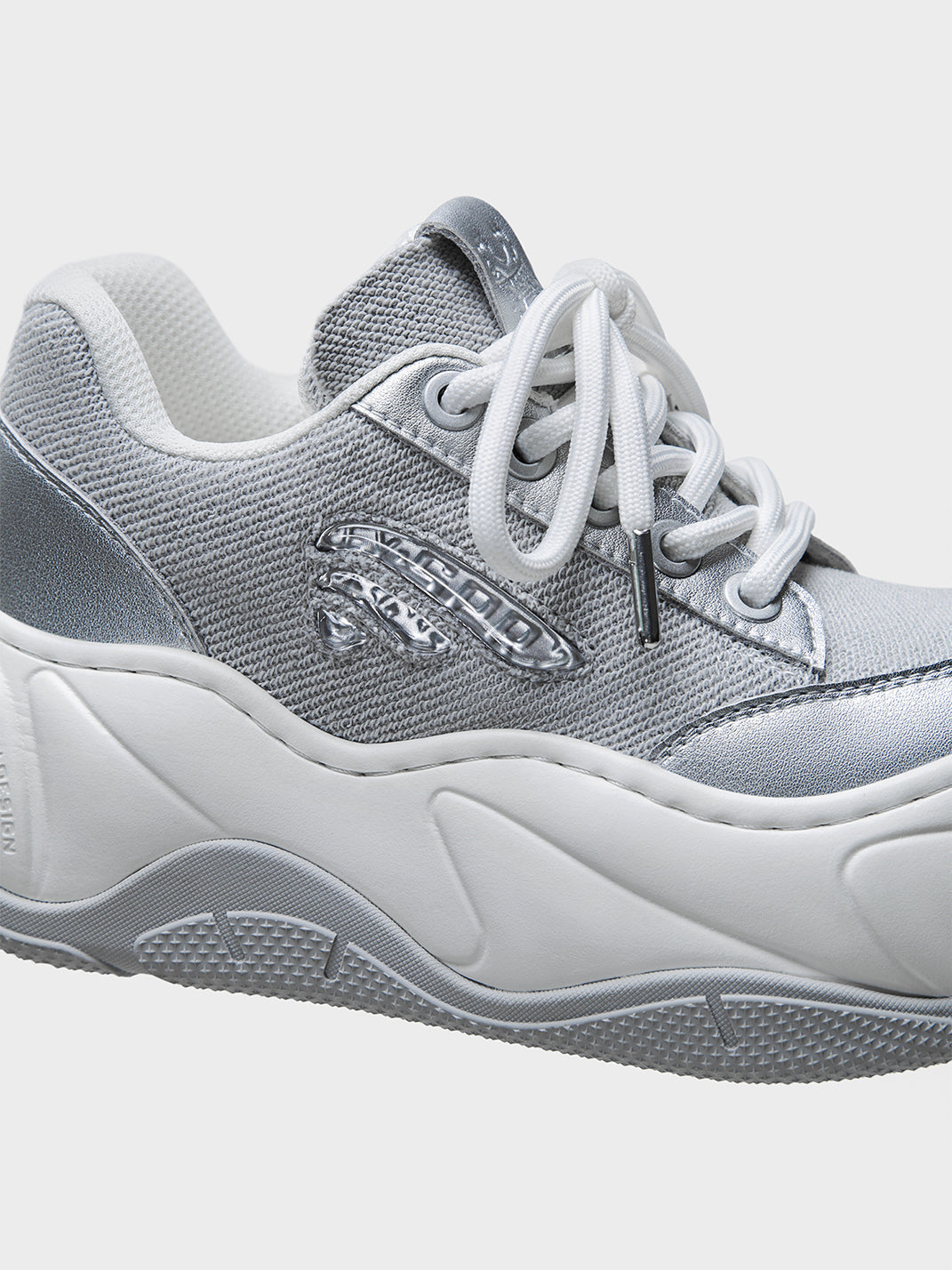 Black WiFi 2.0 Wave Canvas Platform Sneakers - Skipkicks