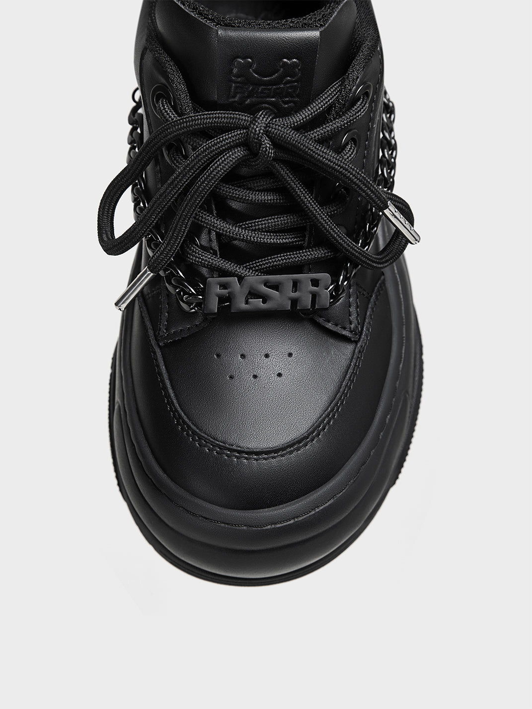 Black WiFi 2.0 Detachable Chain Chunky Sneakers - Skipkicks