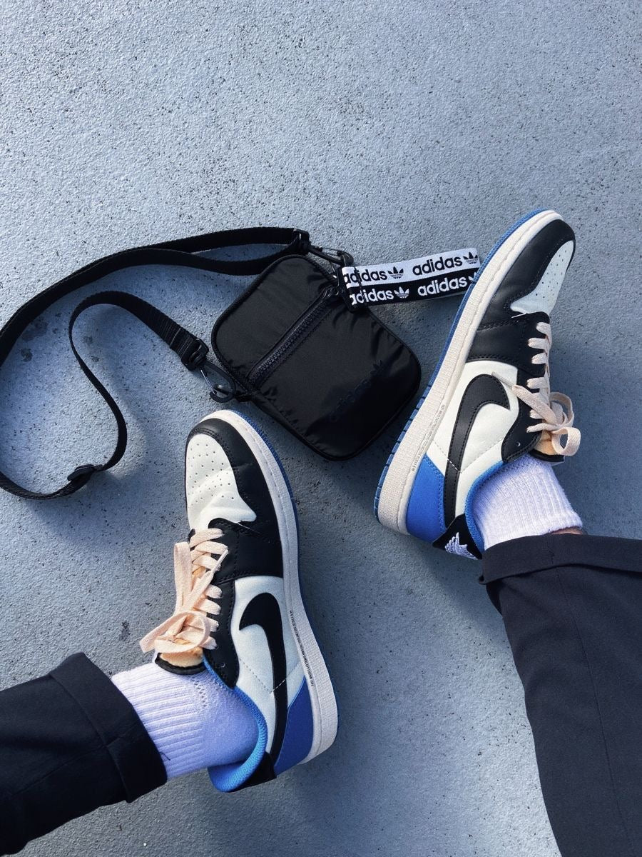 Custom Air Jordan 1 Low Fragment x T-Scott - DM7866-140 SneakerNational