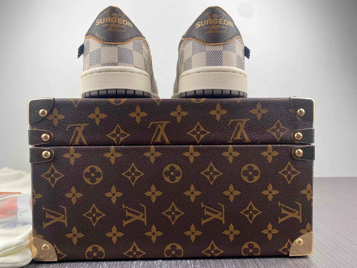 Custom Air Force 1 Monogram Low Surgeon Los Angeles Wolvess