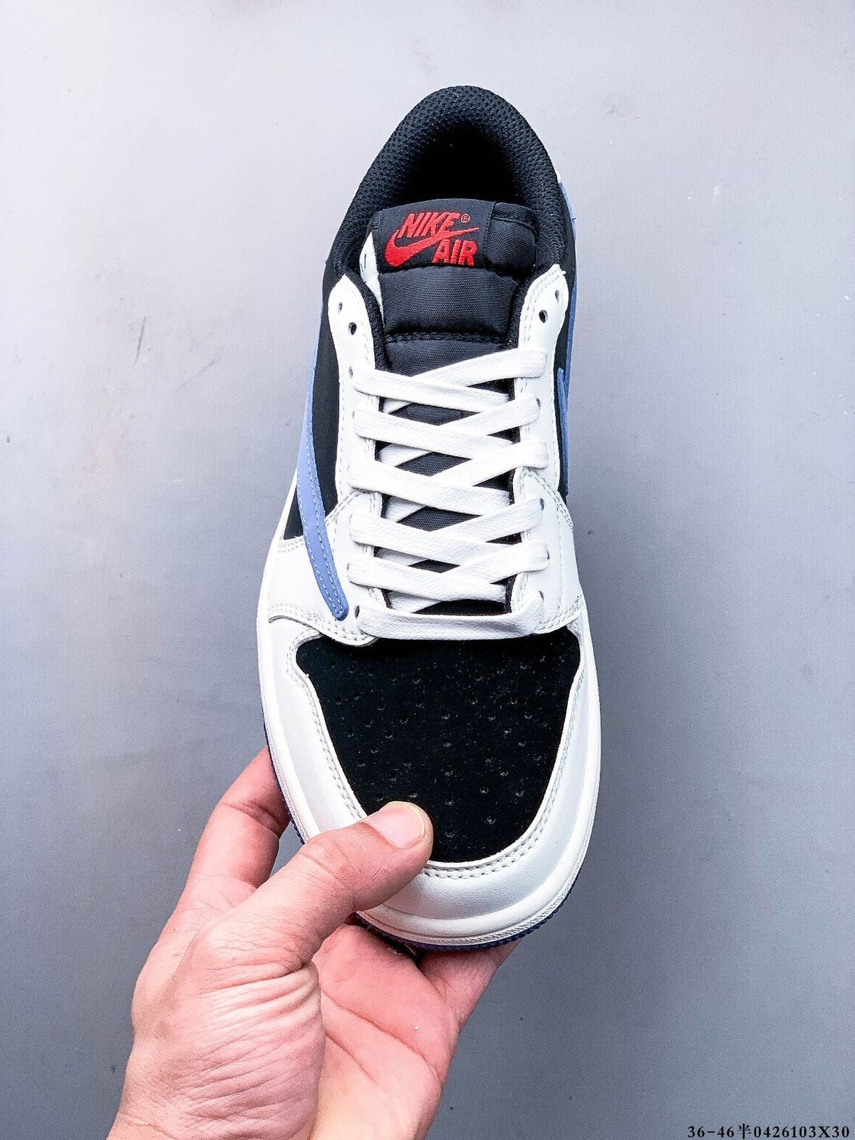 Travis Scott x Air Jordan 1 Low Low Hooked Black Jade - Luxuryurbanwear