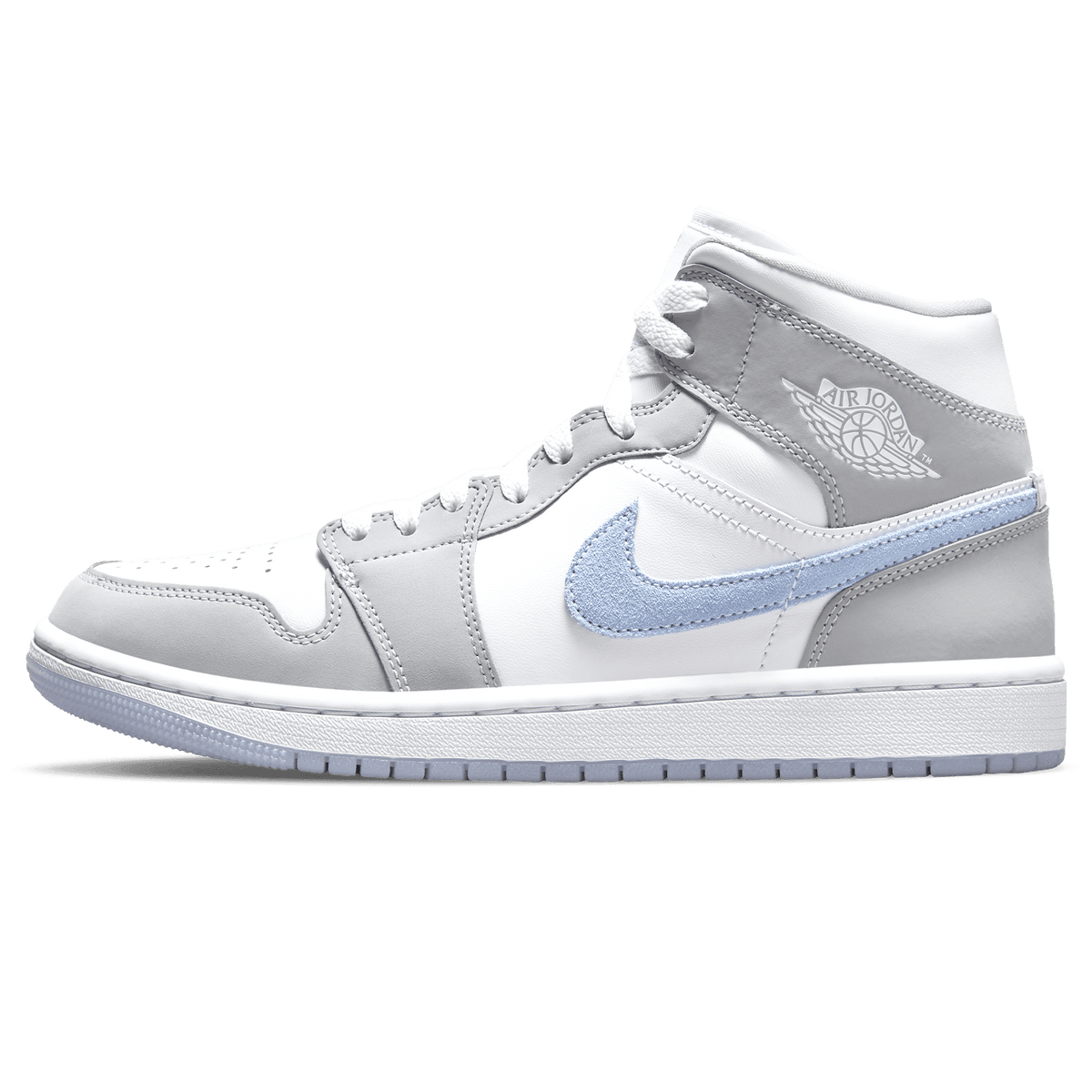 Air Jordan 1 White Wolf Grey - Women's Stylish Sneakers for Ultimate Comfort SneakerNational