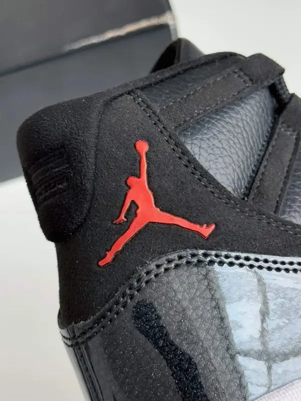 Air Jordan 11 Bred – Iconic Black, Red & White Sneakers
