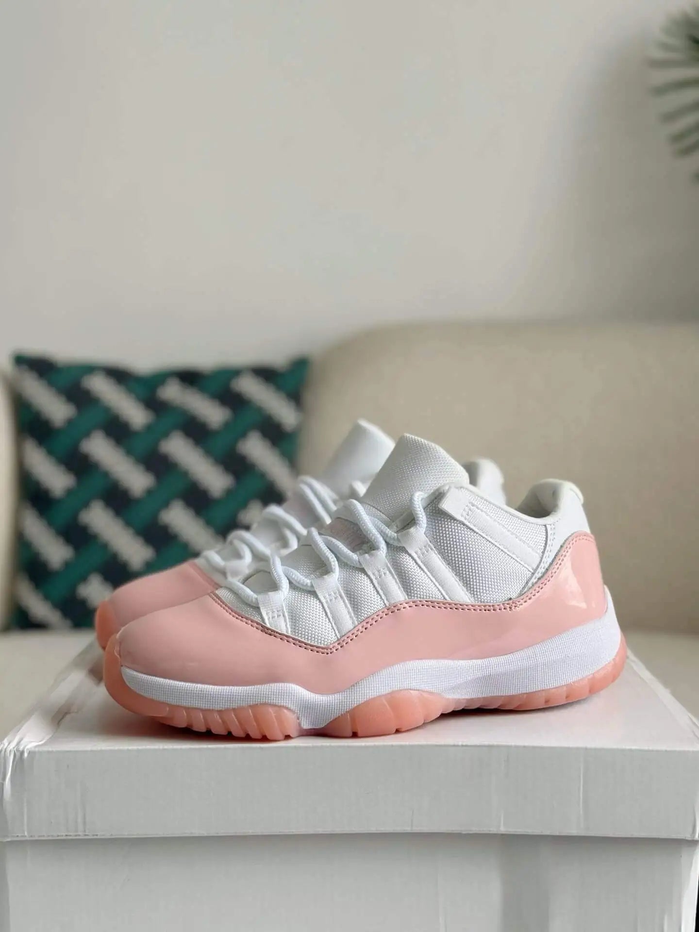 Air Jordan 11 Low “Pink Snakeskin” – Inspired Edition Sneakers