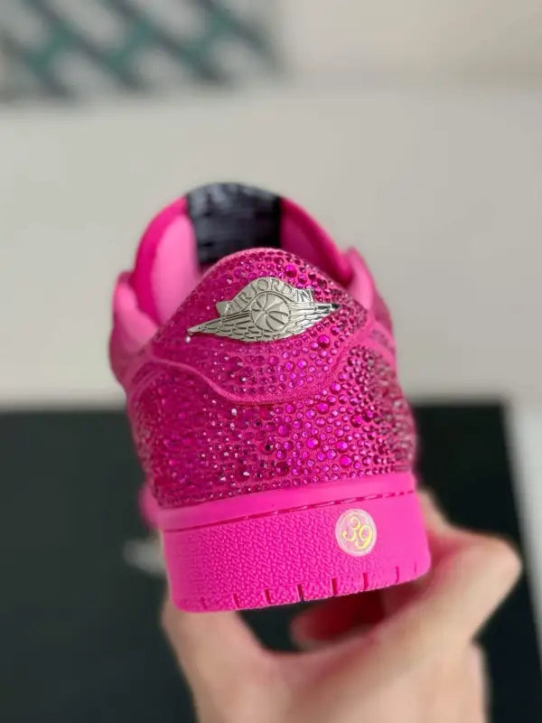 Air Jordan 1 Low: Pink Pop Hot Pink – Dazzling Style Reimagined
