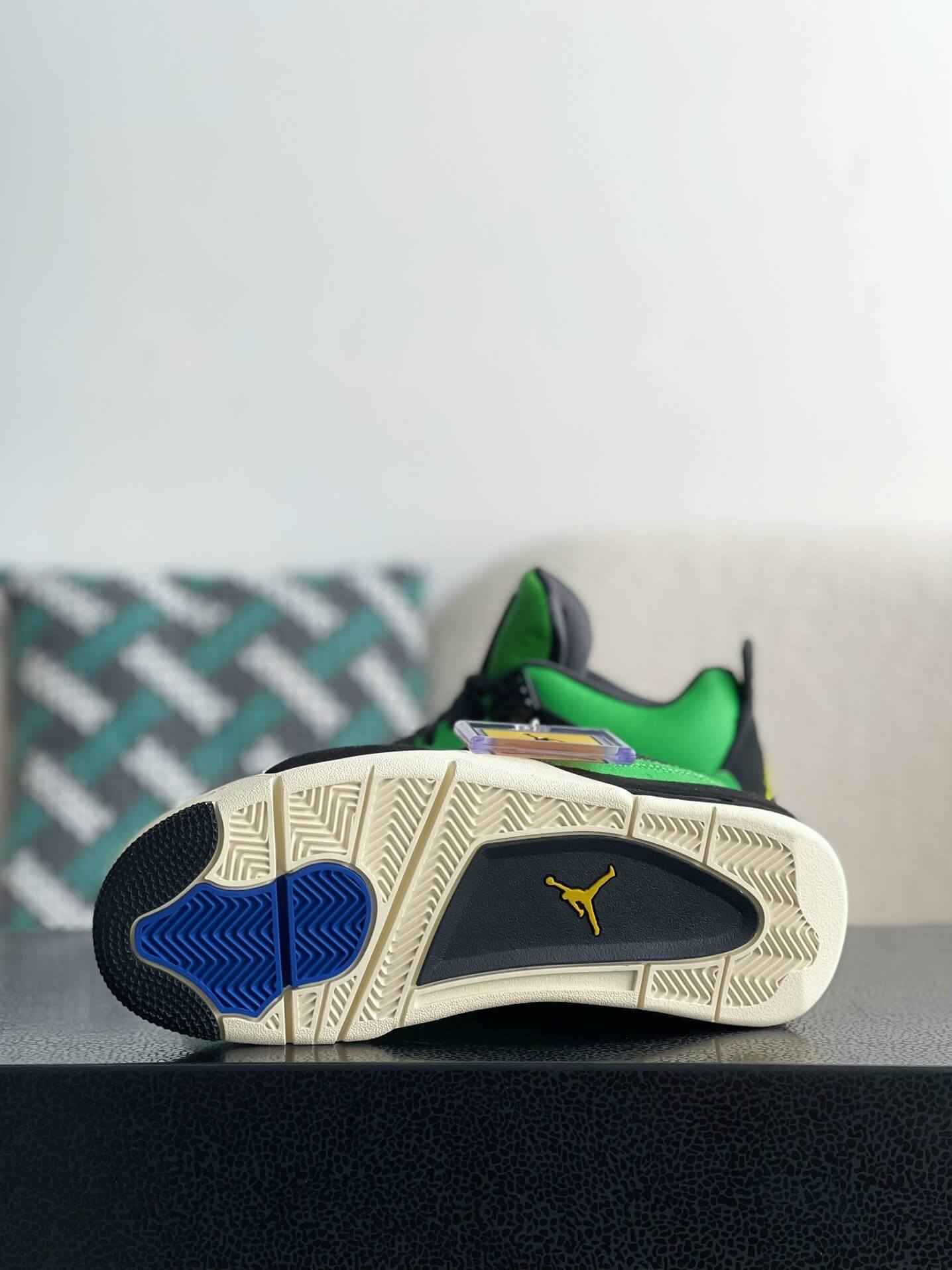 Air Jordan 4 Retro “Manila” Green Black