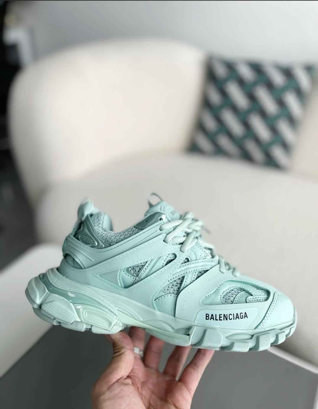 Balenciaga Track Sneaker – Mint Green / Light Sage
