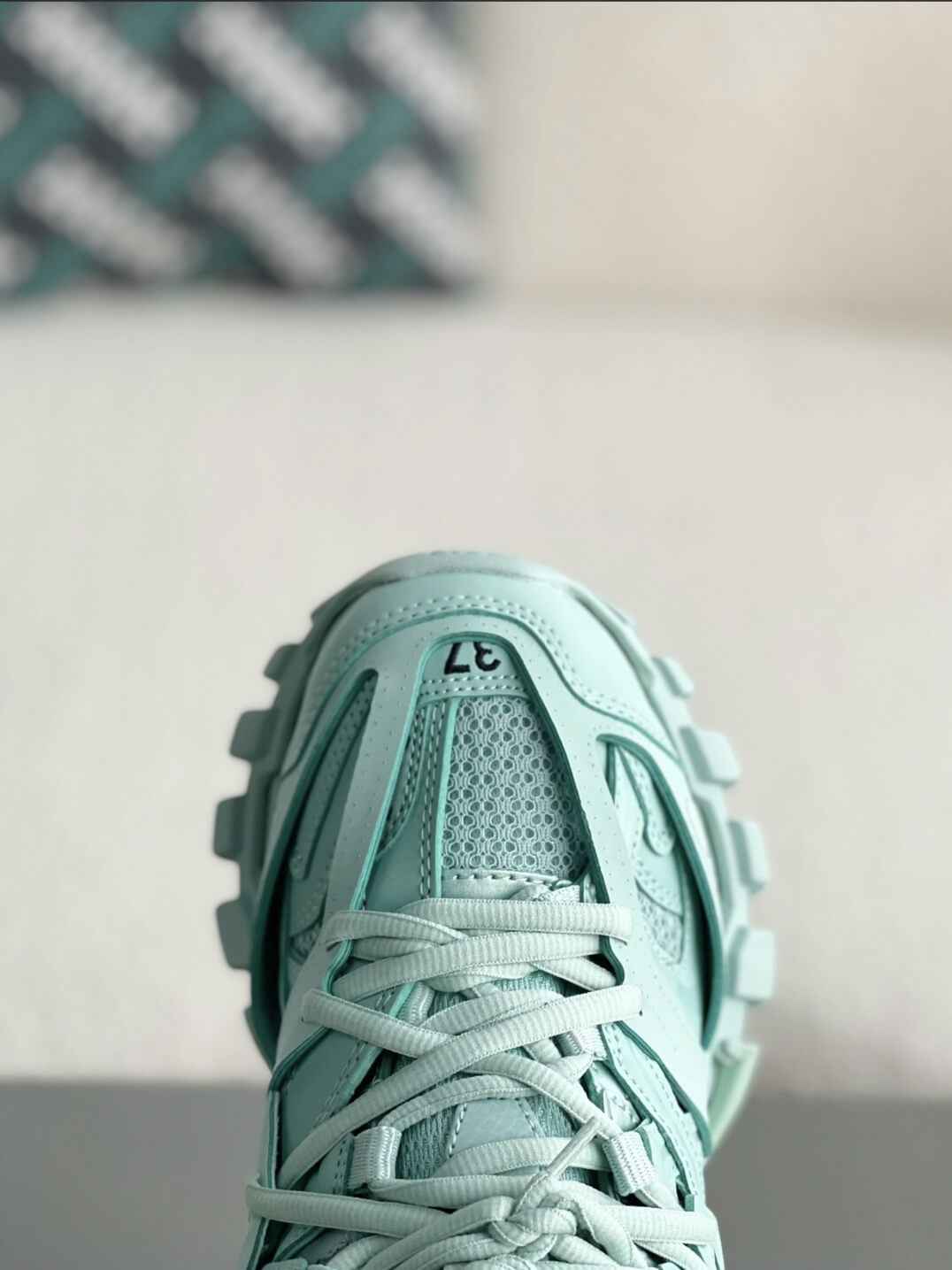 Balenciaga Track Sneaker – Mint Green / Light Sage