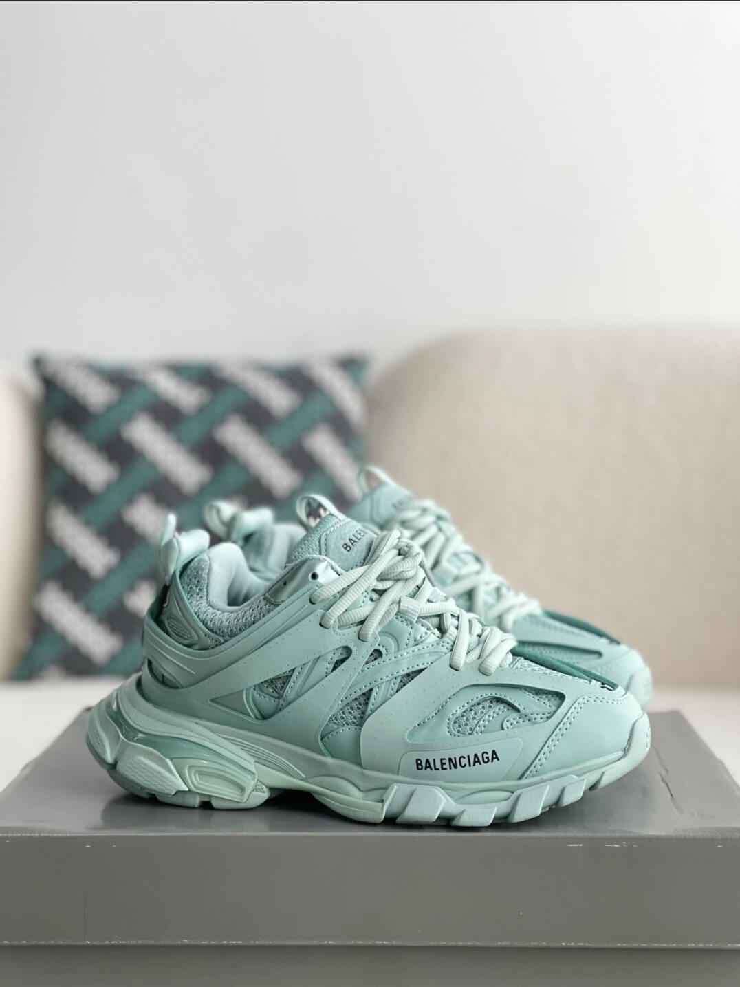 Balenciaga Track Sneaker – Mint Green / Light Sage