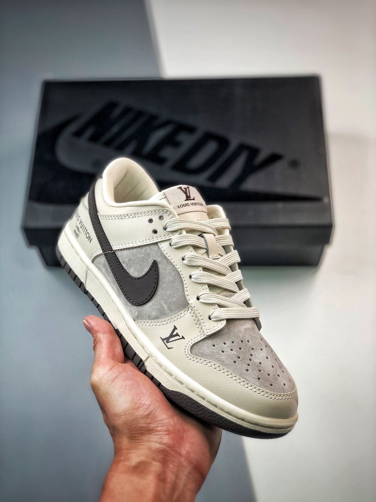 Custom SB Dunk Low x Monogram K24 - Luxuryurbanwear