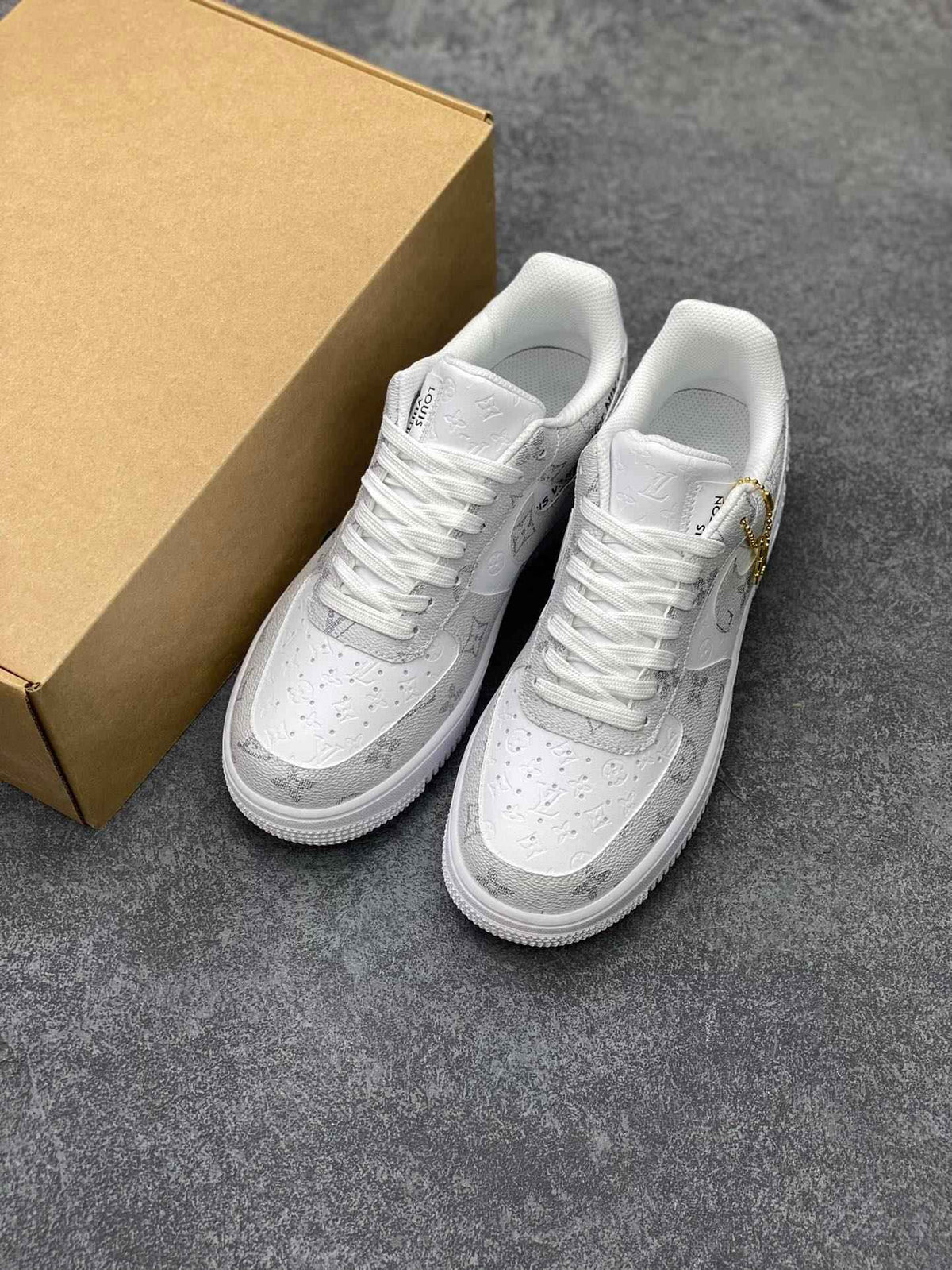 Custom Air Force 1 ’07 LV BQ8988-108 SneakerNational
