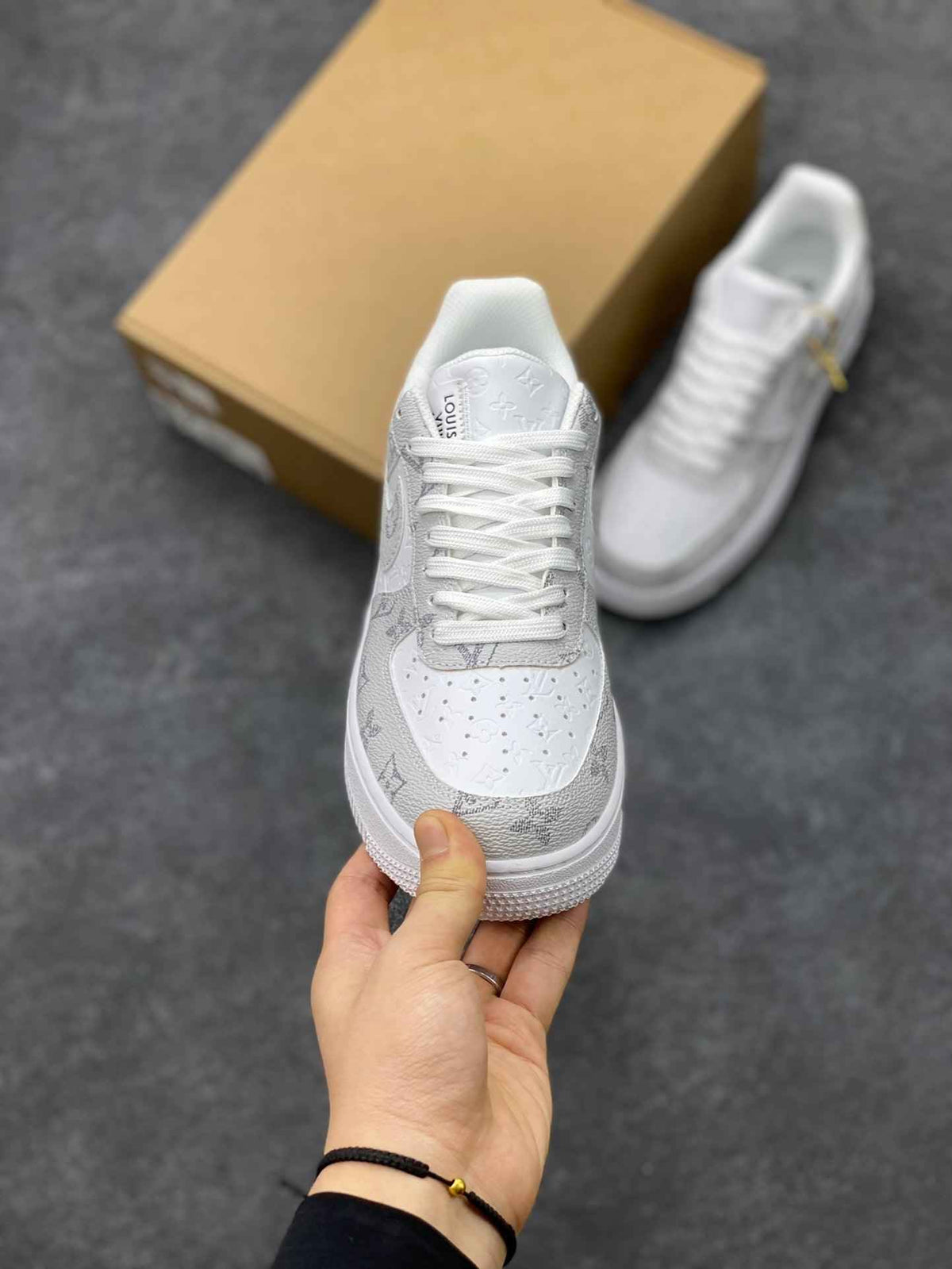 Custom Air Force 1 ’07 LV BQ8988-108 SneakerNational