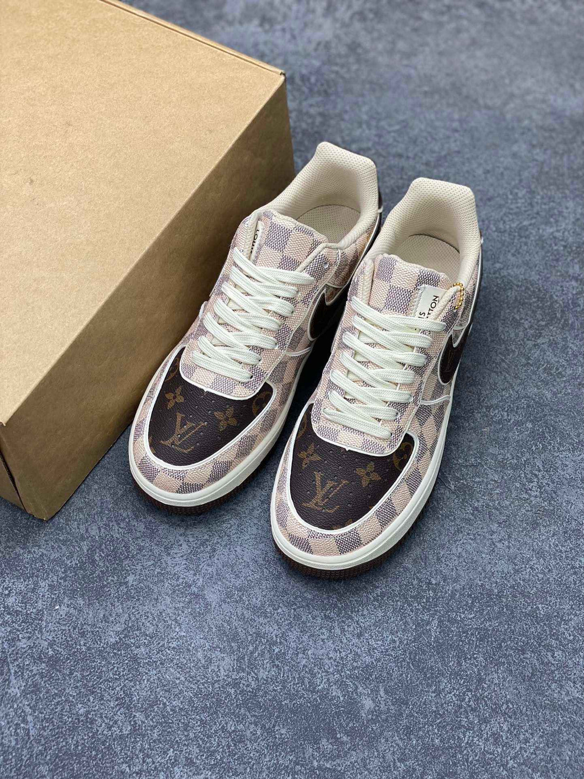 Custom Air Force 1 ’07 Monogram LD4631-202 SneakerNational