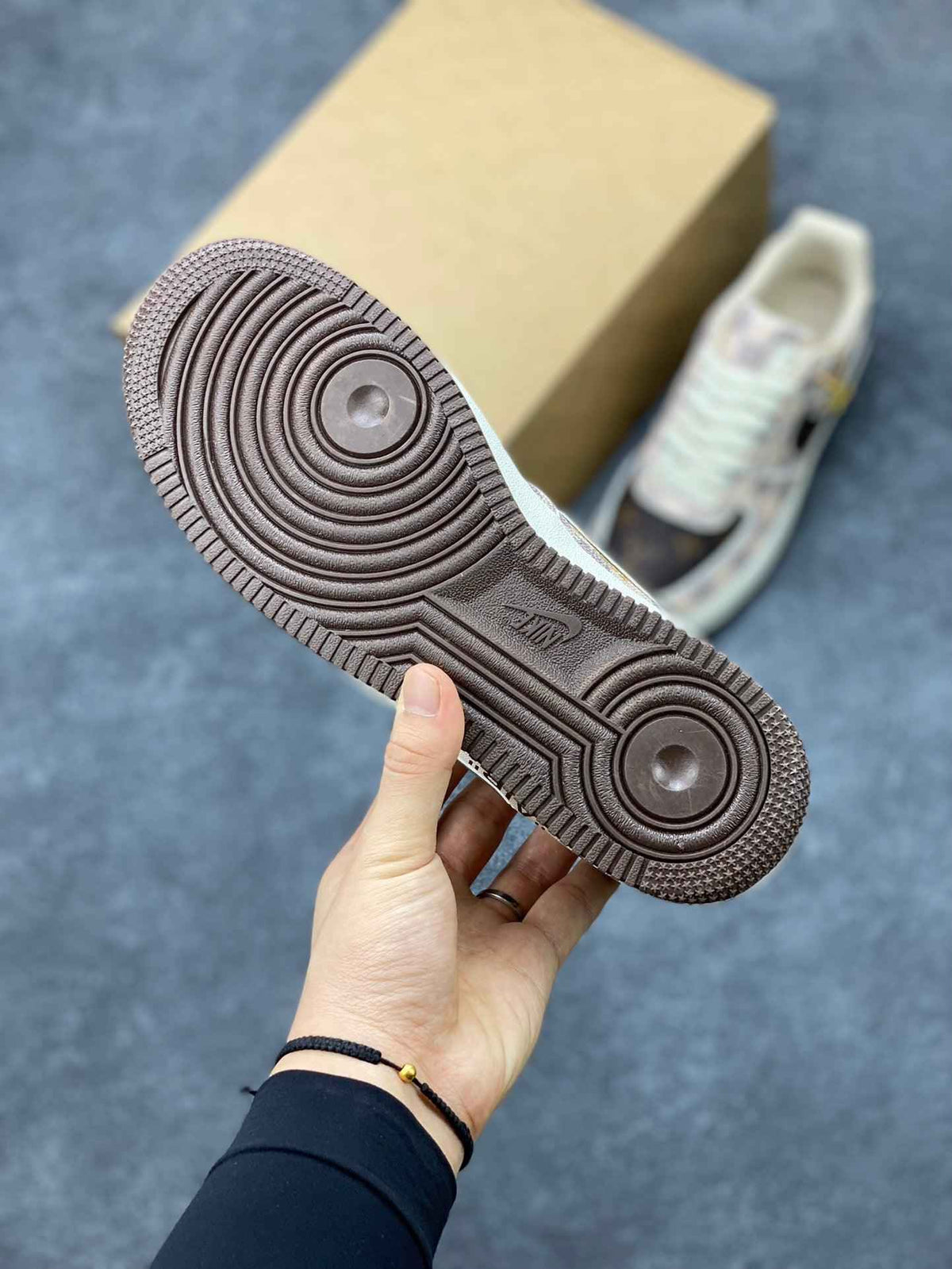 Custom Air Force 1 ’07 Monogram LD4631-202 SneakerNational