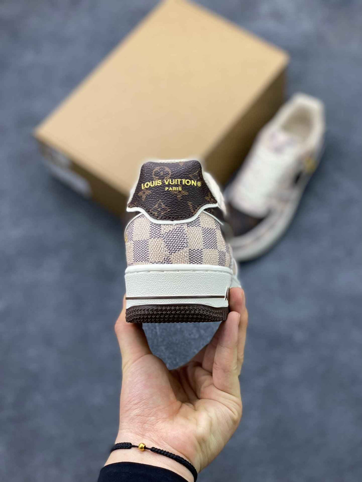 Custom Air Force 1 ’07 Monogram LD4631-202 SneakerNational