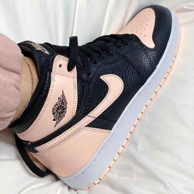 Custom Air Jordan 1 Crimson Tint Sneakers