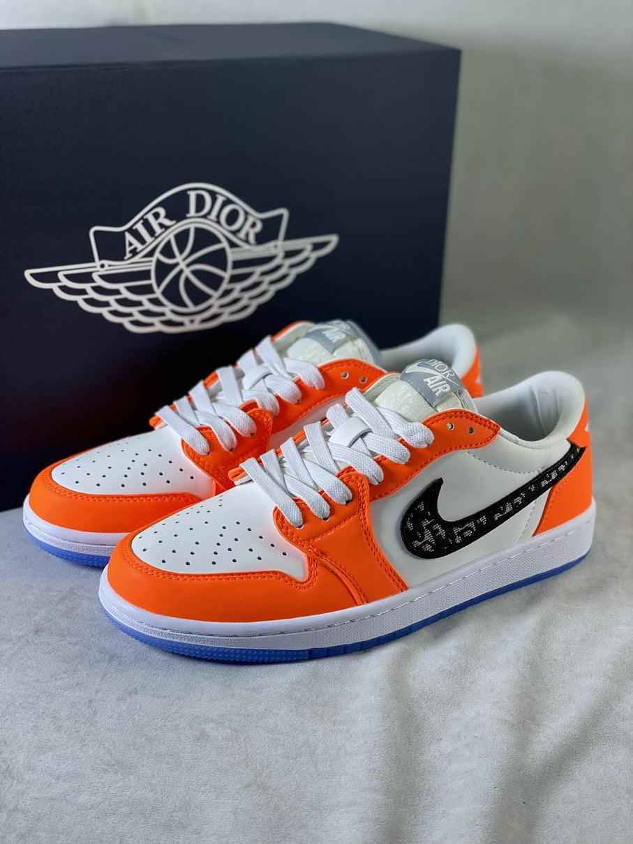 Custom Air Jordan 1 Low x Dior BA33