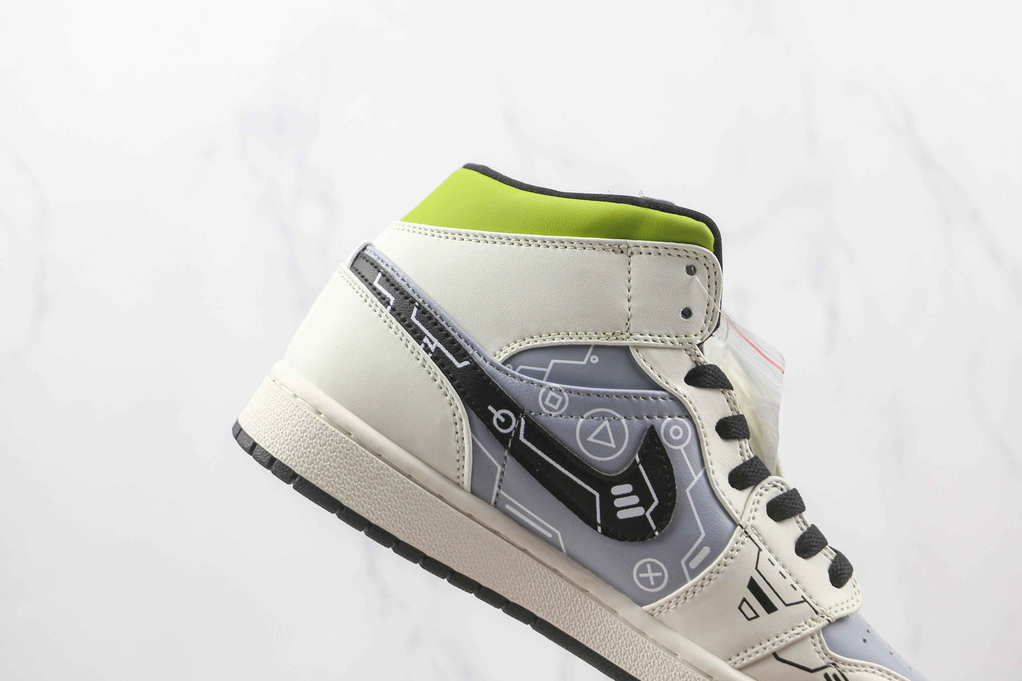Custom Air Jordan 1 Mid 554725 170 SneakerNational
