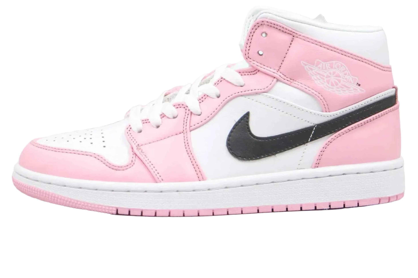 Custom Air Jordan 1 Pink Mid High Q