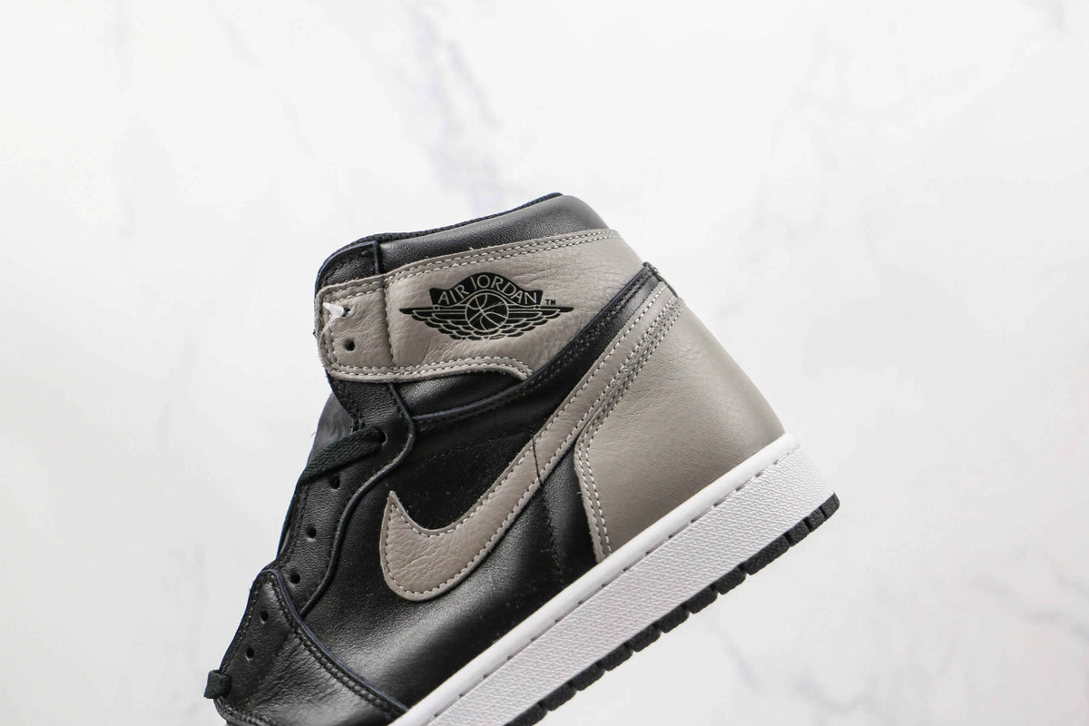 Custom Black Grey Jordan 1 High Q ( Customs And Box ), Jordan 1 Sneakers SneakerNational