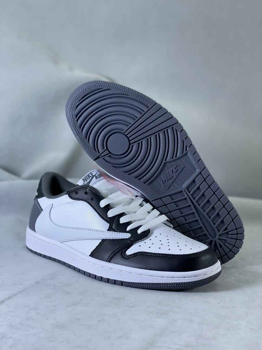 Custom Fragment x LV TS x Air Jordan 1 Low Reverse Mocha