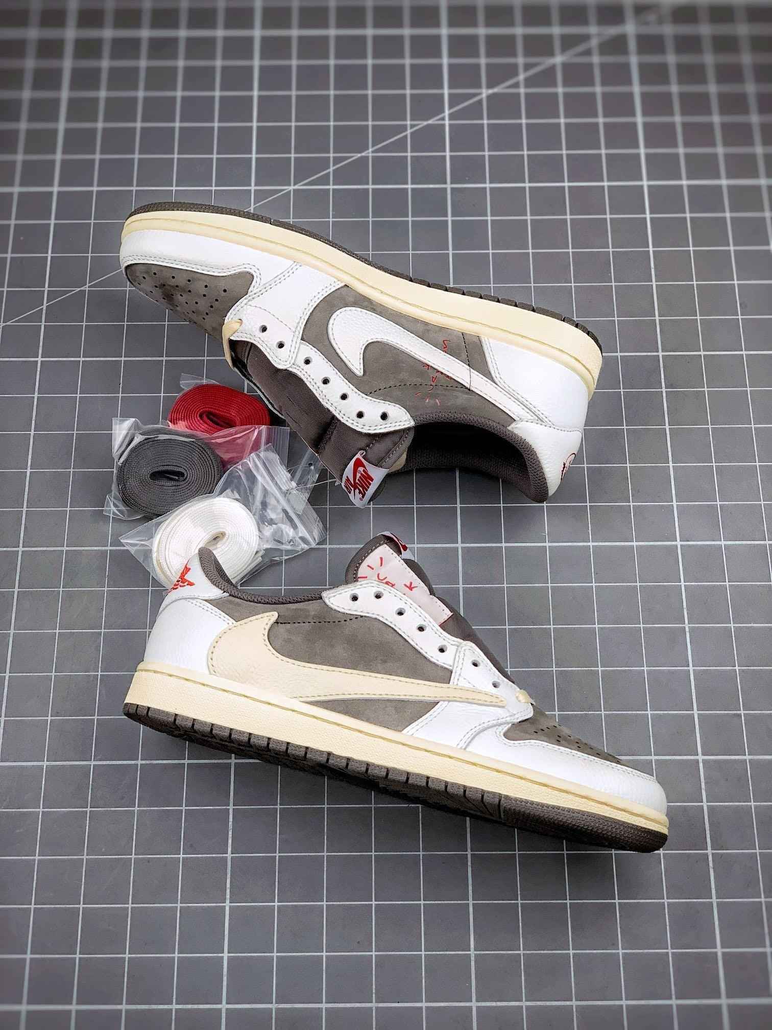 Custom Fragment TS Air Jordan 1 Low Limited Edition Sneakers Exclusive Release