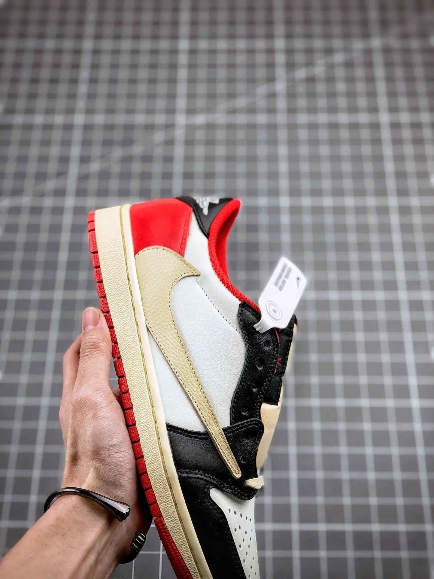 Custom Fragment x Travis Scott x Air Jordan 1 Low