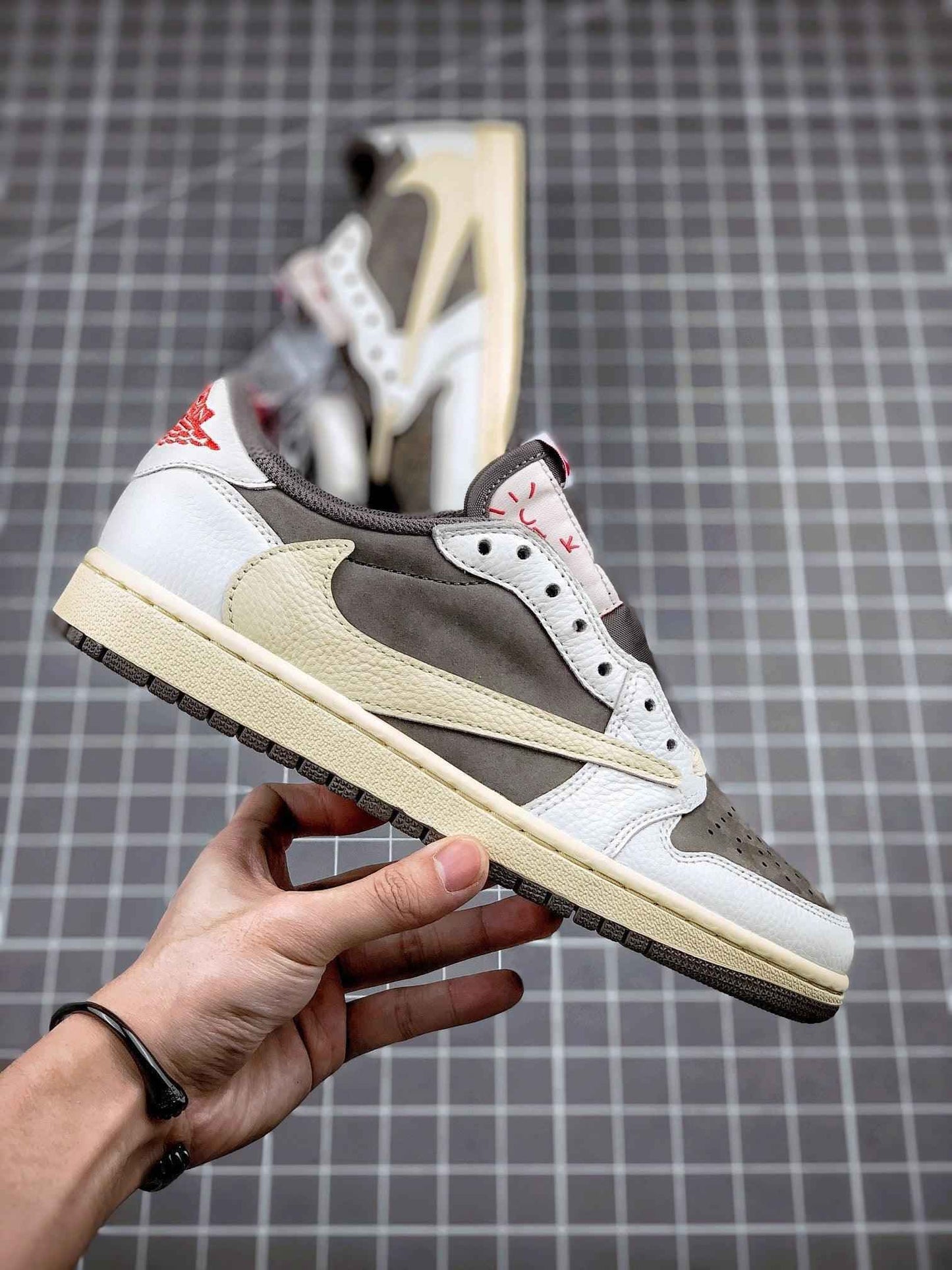 Custom Fragment TS Air Jordan 1 Low Limited Edition Sneakers Exclusive Release