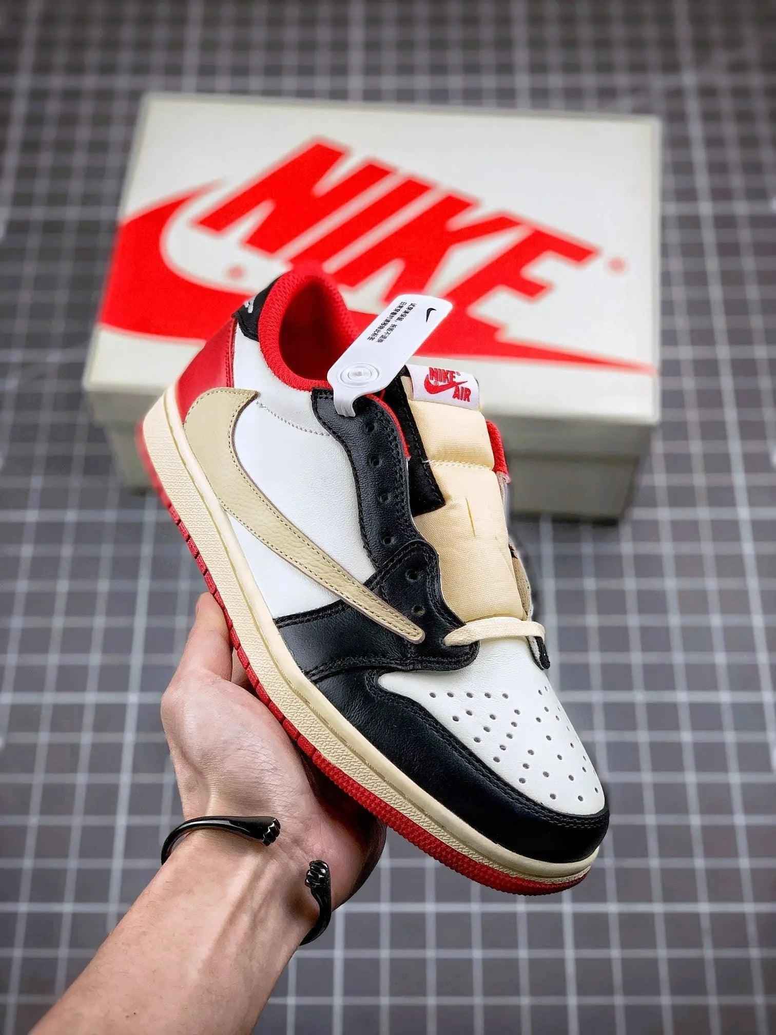 Custom Fragment x Travis Scott x Air Jordan 1 Low