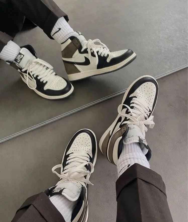 Custom Jordan 1 Retro High Dark Mocha - High Quality Sneakers