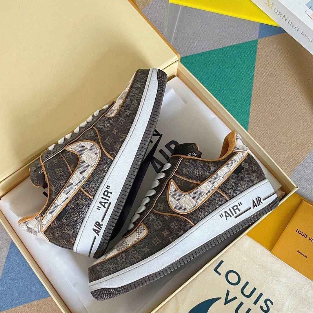 Custom Monogram Air Force 1 Low 07 SneakerNational