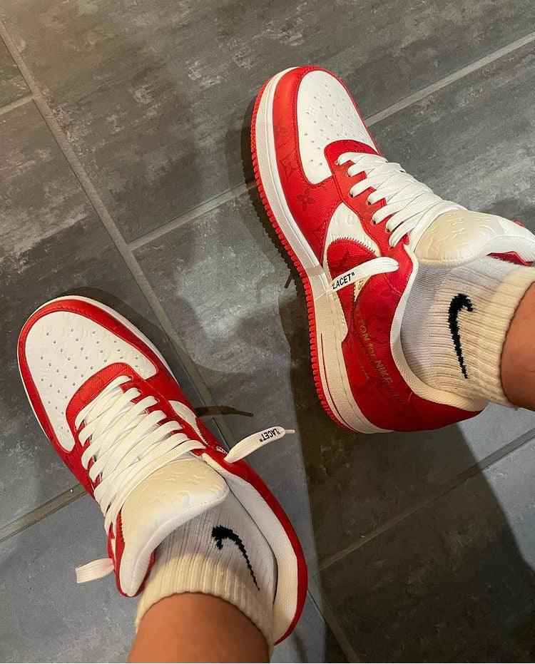 Custom LV x NK Air Force Monogram SneakerNational