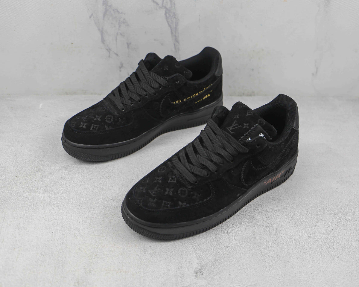 Custom LV x NK Air Force Monogram