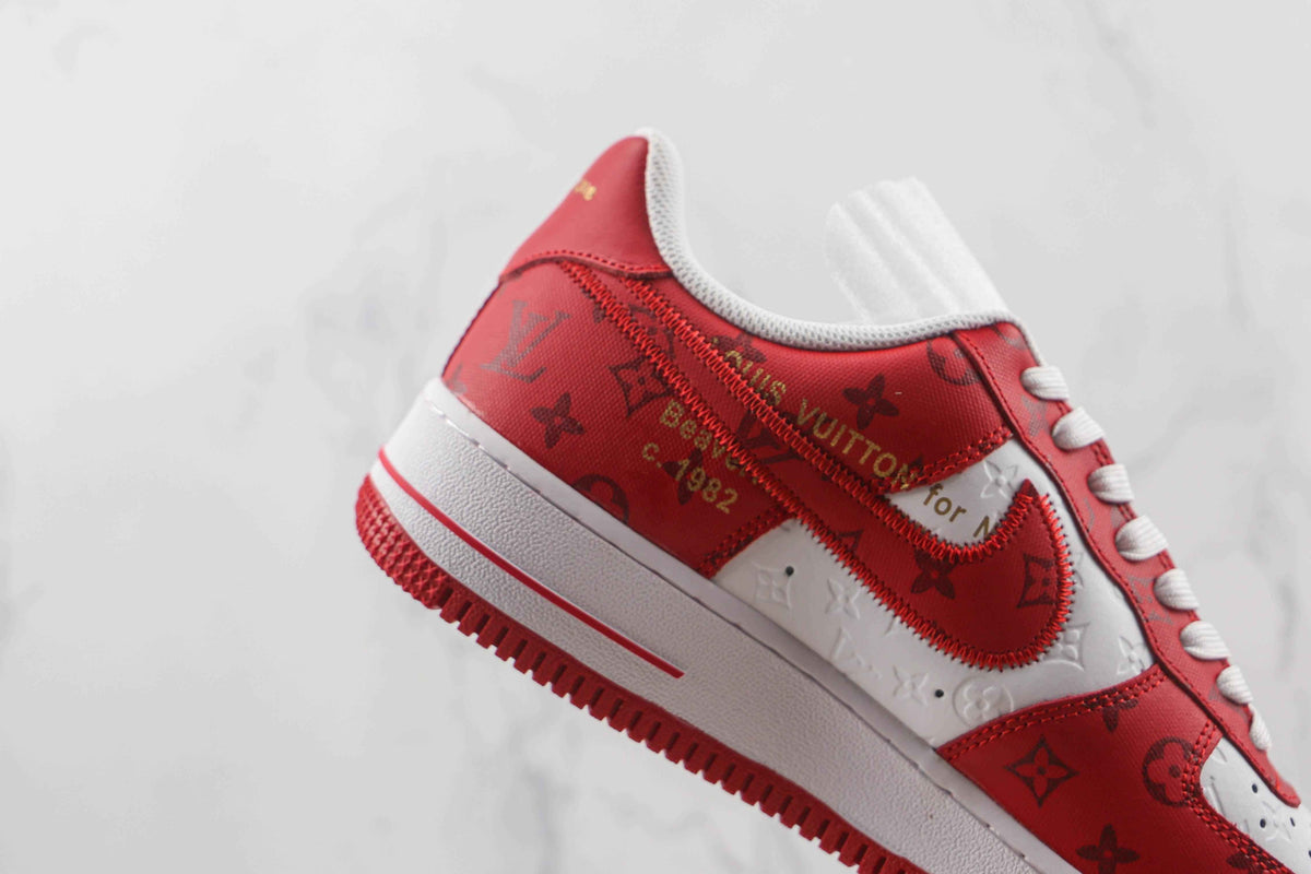 Custom LV x NK Air Force Monogram SneakerNational