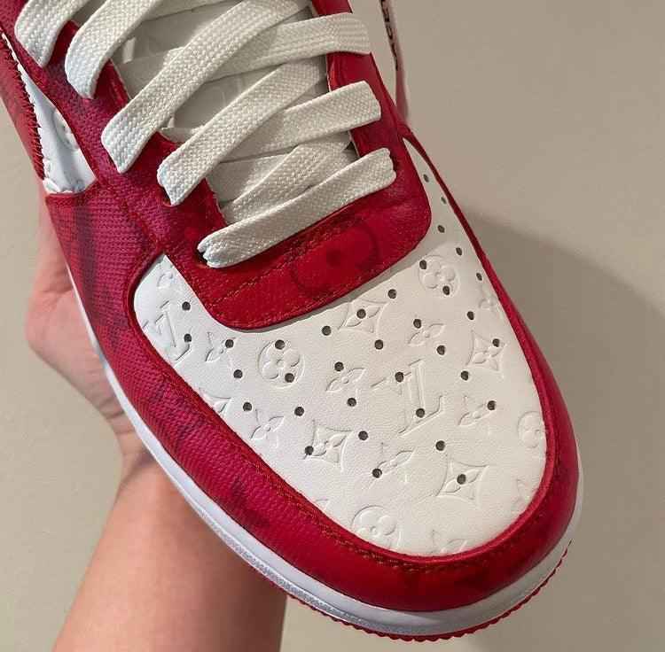 Custom LV x NK Air Force Monogram SneakerNational