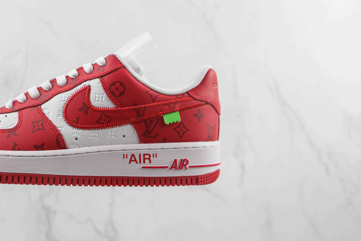 Custom LV x NK Air Force Monogram SneakerNational